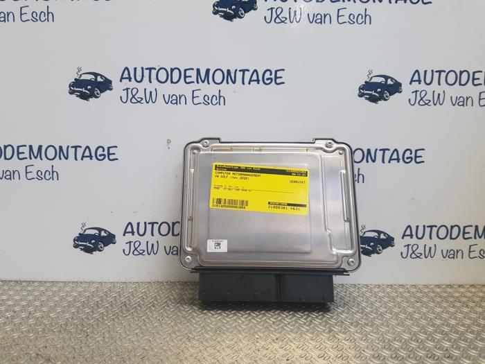 Steuergerät Motormanagement van een Volkswagen Golf VIII (CD1) 1.5 TSI BlueMotion 16V 2020