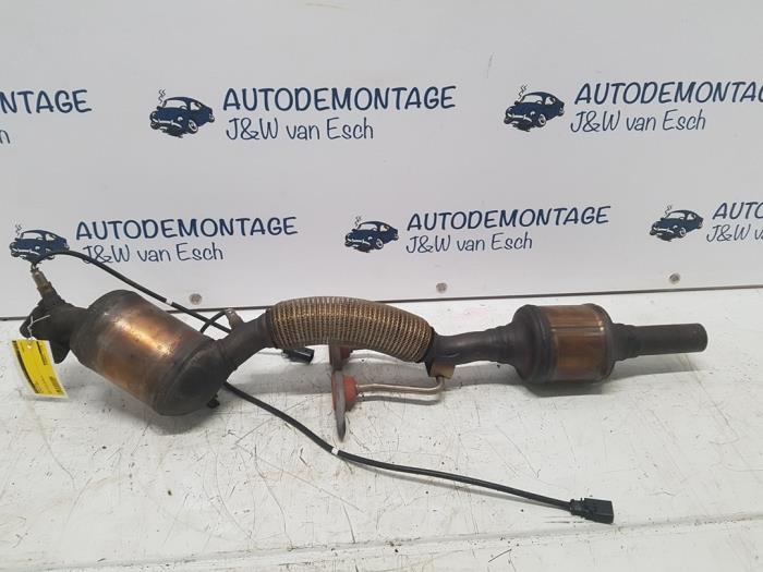 Catalytic converter Volkswagen Polo VI 1.0 MPI 12V 6C0131701D DSGB