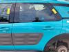 Porte arrière gauche d'un Citroen C4 Cactus (0B/0P), 2014 1.2 PureTech 82 12V, Berline avec hayon arrière, 4 portes, Essence, 1.199cc, 60kW (82pk), FWD, EB2F; HMZ, 2014-09, 0PHMZ 2016