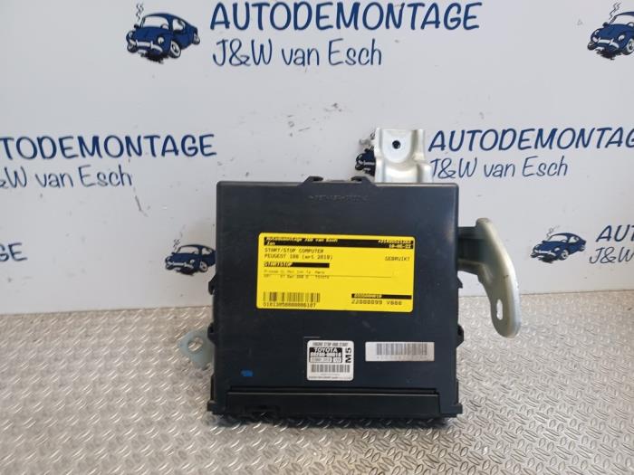 Used Start/Stop computer Peugeot 108 1.0 12V VVT-i Price € 60,50 Inclusive VAT offered by Autodemontage J&W van Esch