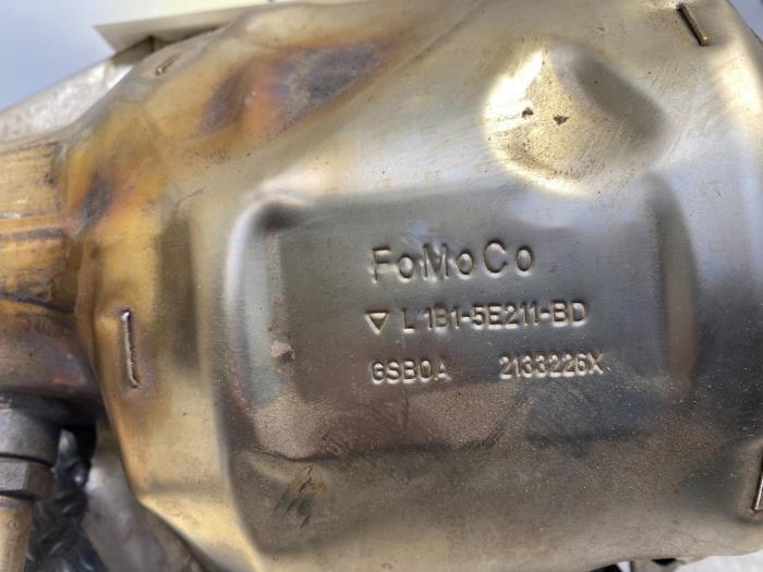 Catalytic converter from a Ford Puma 1.0 Ti-VCT EcoBoost Hybrid 12V 2021