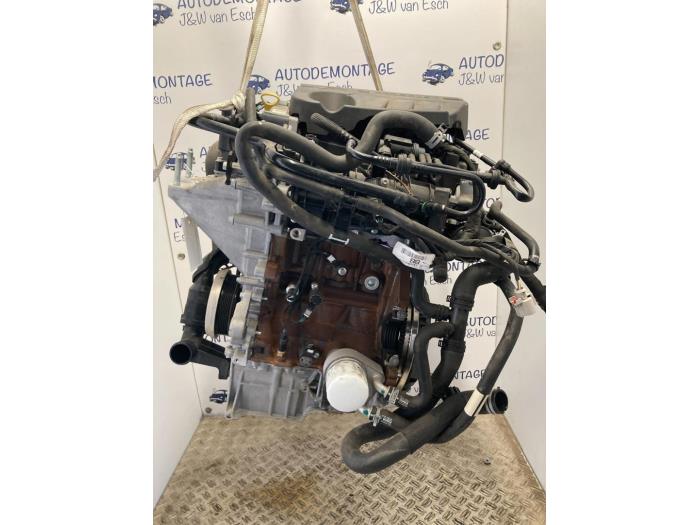 Motor van een Ford Puma 1.0 Ti-VCT EcoBoost Hybrid 12V 2021