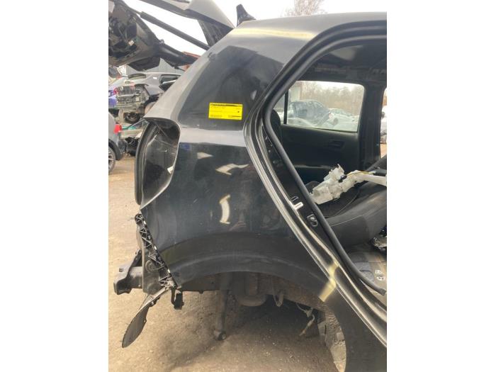 Rear side panel, right from a Kia Picanto (JA) 1.0 12V 2020