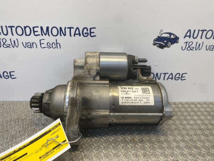 Begagnade Startmotor Volkswagen Polo VI (AW1) 1.0 MPI 12V Pris € 60,50 Inklusive moms erbjuds av Autodemontage J&W van Esch