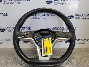 Used Steering wheel Nissan Qashqai (J11) 1.3 DIG-T 140 16V Price € 90,75 Inclusive VAT offered by Autodemontage J&W van Esch