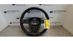 Used Steering wheel Seat Ibiza V (KJB) 1.0 TSI 12V Price € 61,71 Inclusive VAT offered by Autodemontage J&W van Esch