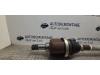 Front drive shaft, left from a Opel Crossland/Crossland X 1.2 Turbo 12V Euro 6 2019
