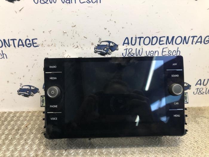 Usagé Affichage intérieur Volkswagen Golf Sportsvan (AUVS) 1.0 TSI 12V BlueMotion Technology Prix € 290,40 Prix TTC proposé par Autodemontage J&W van Esch