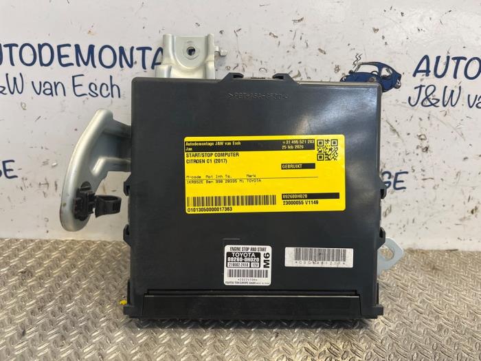 Used Start/Stop computer Citroen C1 1.0 Vti 68 12V Price € 48,40 Inclusive VAT offered by Autodemontage J&W van Esch