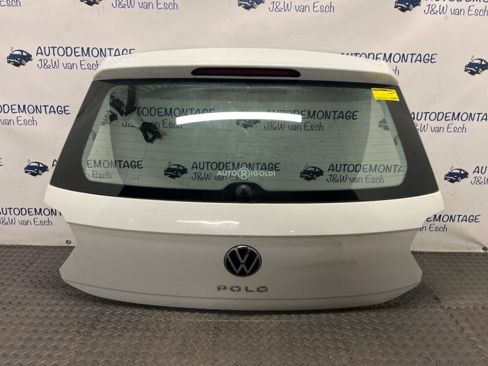 Używane Tylna klapa Volkswagen Polo VI (AW1) 1.0 MPI 12V Cena € 453,75 Z VAT oferowane przez Autodemontage J&W van Esch