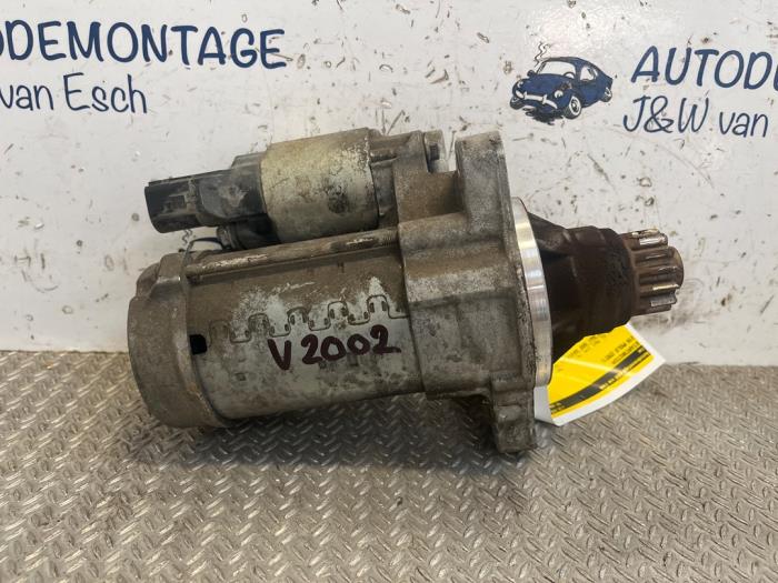 Anlasser Volkswagen Polo VI (AW1), 2017 1.0 MPI 12V, Fließheck, 4-tr, Benzin, 999cc, 59kW (80pk), FWD, DFNA; DSGB; DSGD, 2018-09 (Gebraucht)