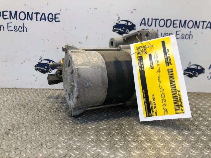 Used Starter Opel Corsa F (UB/UH/UP) Price € 60,50 Inclusive VAT offered by Autodemontage J&W van Esch