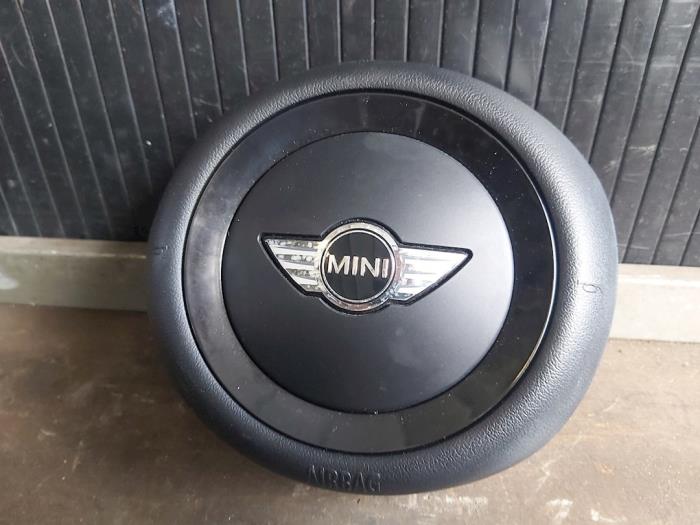 Left airbag (steering wheel) from a MINI Mini (R56) 1.6 16V Cooper 2013