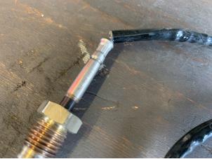 Auspuff Temperatursensor van een Volkswagen Golf VII (AUA) 1.6 TDI 16V 2014