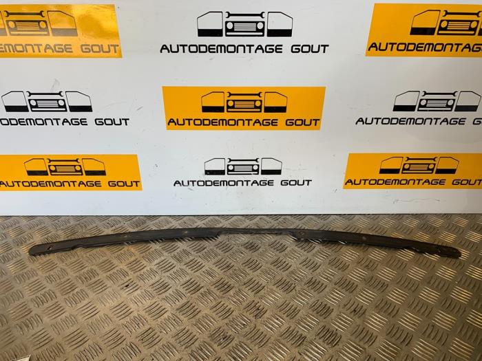Front bumper support beam
