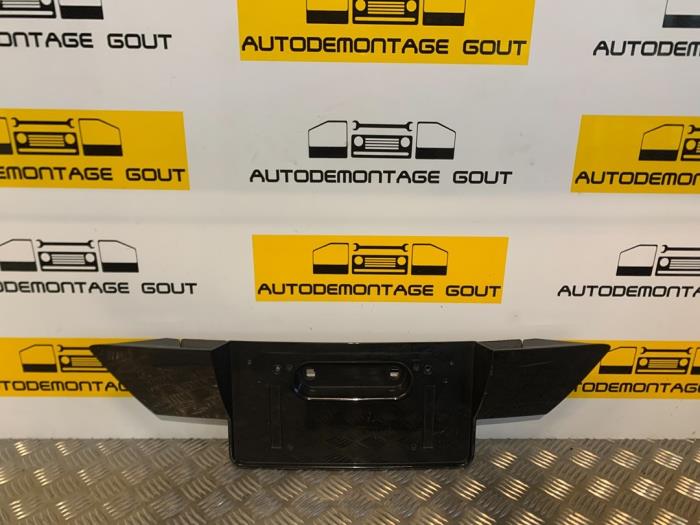 Front bumper foam support bar