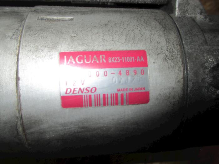 Anlasser van een Jaguar XF (CC9) 2.7 D V6 24V 2008