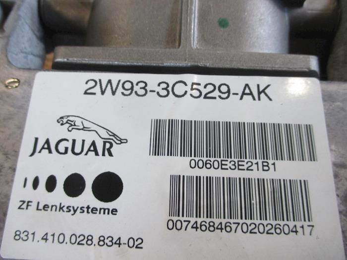 Columna de dirección completo de un Jaguar XF (CC9) 2.7 D V6 24V 2008
