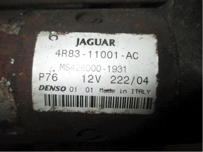 Motor de arranque de un Jaguar S-type (X200) 2.7 TD 24V Euro IV 2005