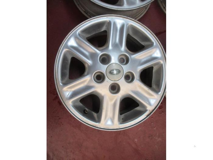 Set of wheels from a Land Rover Freelander Hard Top  2003