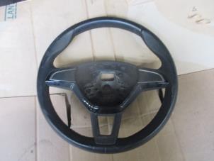 Used Steering wheel Skoda Fabia III (NJ3) 1.0 12V Price € 60,50 Inclusive VAT offered by Garage Callant