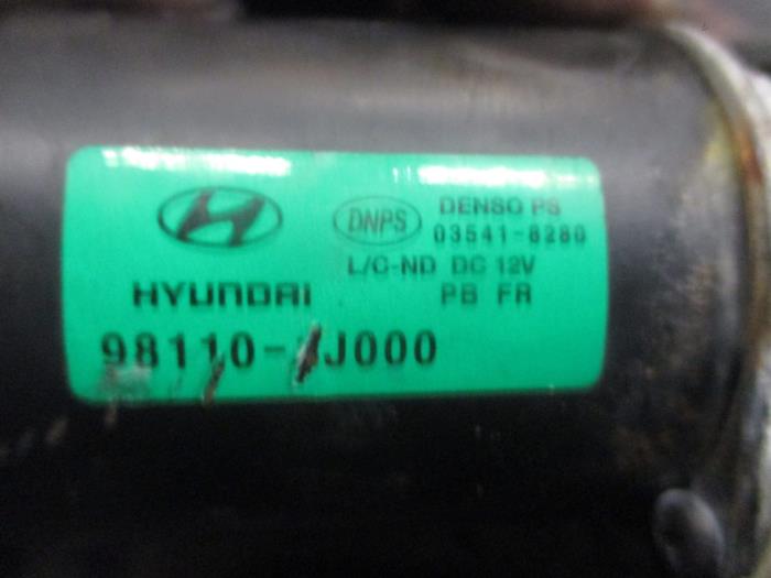 Front wiper motor Hyundai i20 1.1 CRDi VGT 12V 035418280 DENSO