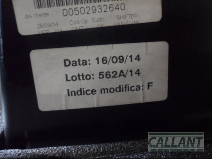 Levier de vitesse d'un Alfa Romeo Giulietta (940) 1.6 JTDm 16V 2015