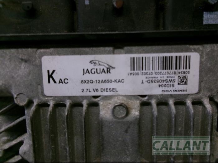Engine management computer from a Jaguar XF (CC9) 2.7 D V6 24V 2009