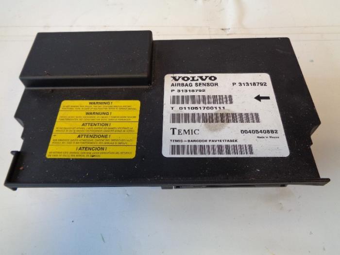 Gebrauchte Airbag Sensor Volvo XC60 I (DZ) 2.0 DRIVe 20V Preis auf Anfrage angeboten von Autohandel-Smet Gebroeders NV