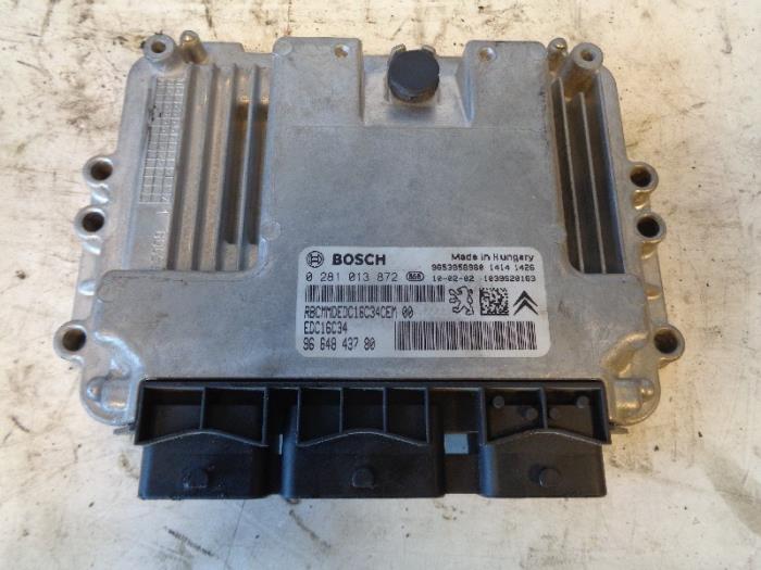 Engine Management Computer Citroen C3 Picasso 1.6 Hdi 90 - Edc16c34