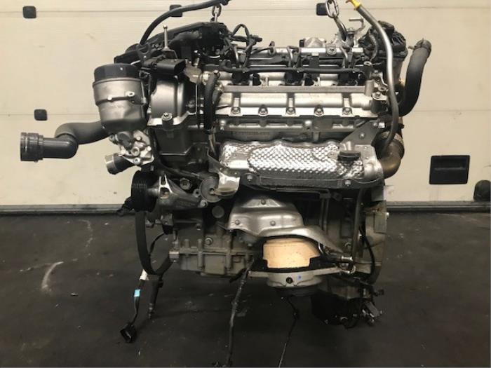 Engine from a Mercedes-Benz GLE (W166)  2017