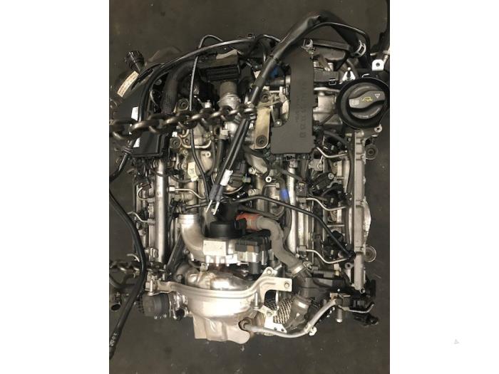 Motor de un Mercedes-Benz GLE (W166)  2017