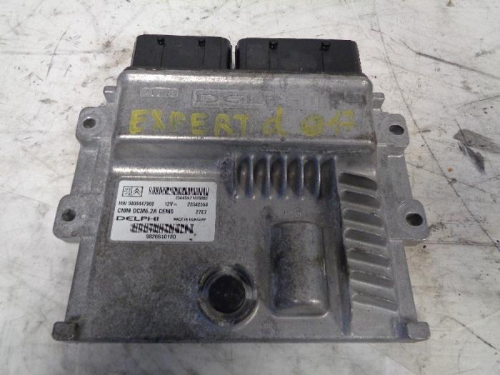 Used Engine management computer Peugeot Expert (V1/VA/VB/VE/VF/VT/VY) 2.0 Blue HDi 120 16V Price on request offered by Autohandel-Smet Gebroeders NV