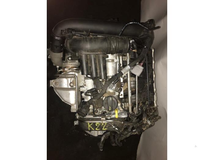 Motor van een Skoda Octavia Combi (5EAC) 1.4 TSI 16V G-TEC 2017