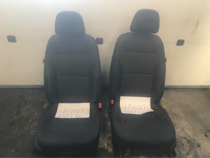 Seat, left from a Volkswagen Golf VII (AUA) 1.4 TSI 16V 2014