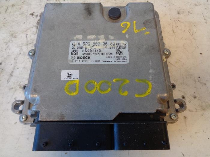 Used Engine management computer Mercedes C Estate (S205) C-200 BlueTEC, C-200 d 1.6 16V Price on request offered by Autohandel-Smet Gebroeders NV
