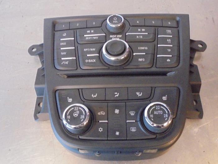 Air conditioning control panel Opel Mokka/Mokka X 1.4 Turbo 16V 4x2