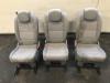 Rear seat from a Seat Alhambra (7N), 2010 / 2022 2.0 TDI 16V, MPV, Diesel, 1.968cc, 100kW (136pk), FWD, CFFA, 2010-06 / 2011-05 2013