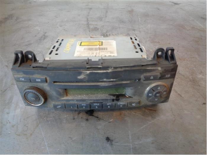 Radio CD Spieler van een Volkswagen Crafter 2011