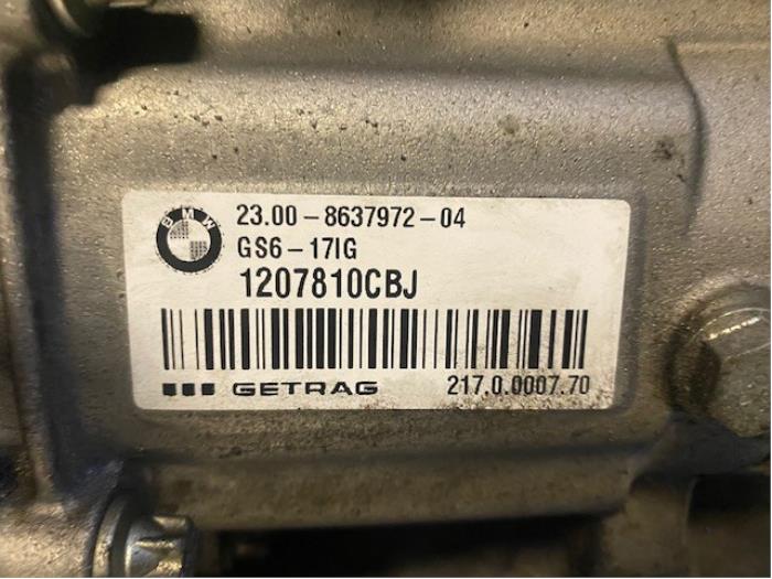 Gearbox from a BMW 1 serie (F20) 118d 2.0 16V 2017
