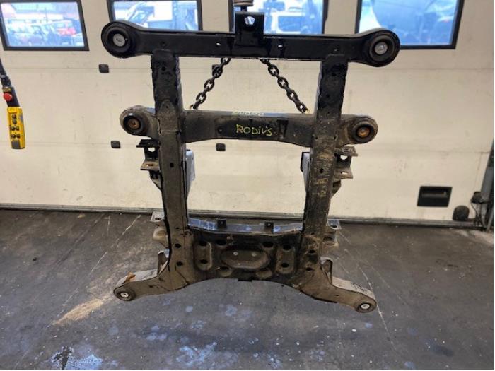 Subframe from a SsangYong Rodius 2.2 SV 220 e-XDi 16V 2WD 2018