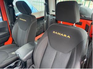 Used Set of upholstery (complete) Jeep Wrangler Unlimited (JK) 2.8 CRD 16V 4x4 Price on request offered by Autohandel-Smet Gebroeders NV