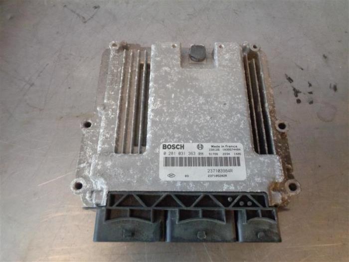 Used Engine management computer Renault Trafic Passenger (1JL/2JL/3JL/4JL) 1.6 dCi 140 Twin Turbo Price on request offered by Autohandel-Smet Gebroeders NV