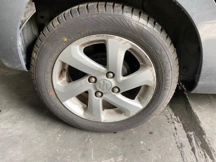 Set of wheels from a Suzuki Celerio (LF) 1.0 12V 2017
