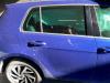 Portière 4portes arrière droite d'un Volkswagen Golf VII (AUA) 1.4 TSI BlueMotion Technology 125 16V 2018