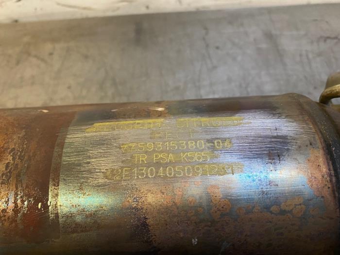 Catalytic converter Peugeot 208 I - V75931538004 