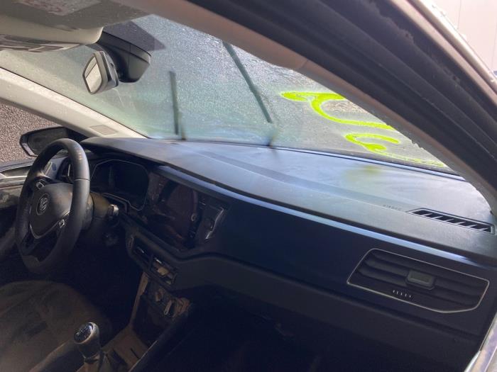 Airbag set + dashboard van een Volkswagen Polo VI (AW1) 1.0 TSI 12V 2020