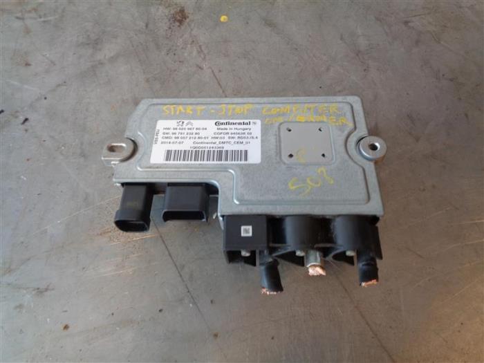 Used Start/Stop computer Peugeot 508 SW (8E/8U) 1.6 HDiF 16V Price on request offered by Autohandel-Smet Gebroeders NV