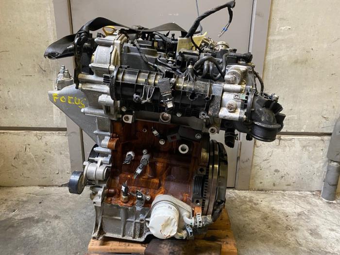 Motor van een Ford Focus 4 1.0 Ti-VCT EcoBoost 12V 125 2019