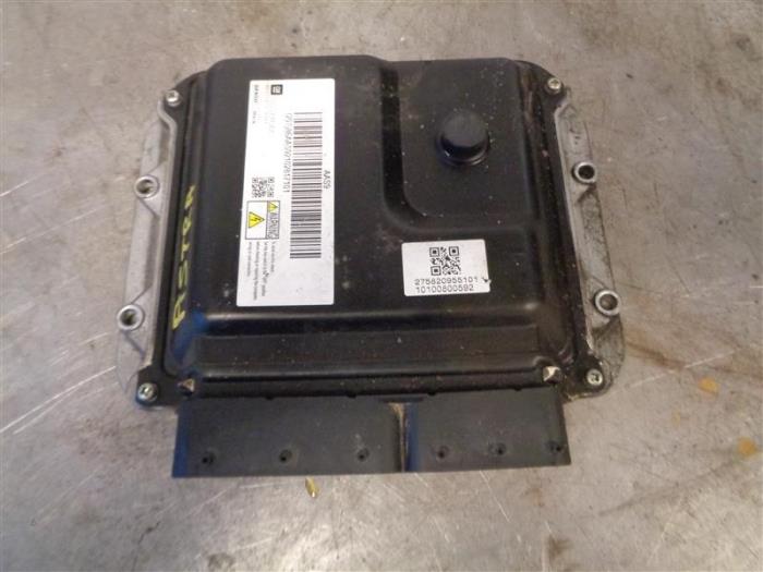 Used Engine management computer Opel Astra J (PC6/PD6/PE6/PF6) 1.7 CDTi 16V 110 Price on request offered by Autohandel-Smet Gebroeders NV